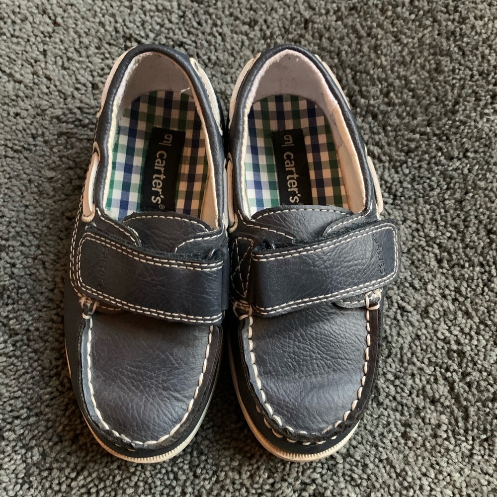 🦕Carter’s (6) Velcro Navy Boat Shor🦕